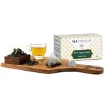 Buy Tea Treasure Spearmint Herbal Infusion Tea - Antioxidants Rich Refreshing Tea - 1 Teabox (18 Pyramid Tea Bags) - Purplle