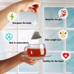 Buy Tea Treasure Lopchu Golden Orange Pekoe Darjeeling Black Tea - 1 Teabox (18 Pyramid Tea Bags) - Purplle