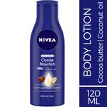 Buy Nivea Oil In Lotion Cocoa Nourish Body Lotion (120 ml) - Purplle