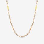 Buy Queen Be Gold Plated White Pearls Chain - NJ19005 - Purplle