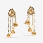 Buy Queen Be Fusion Paisley Tops And Drop Earrings - EV19018 - Purplle
