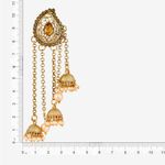 Buy Queen Be Fusion Paisley Tops And Drop Earrings - EV19018 - Purplle