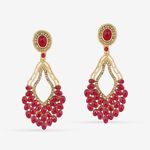 Buy Queen Be Ruby Red Color Stone Chandeliers - EV19040 - Purplle