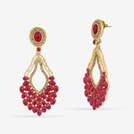Buy Queen Be Ruby Red Color Stone Chandeliers - EV19040 - Purplle