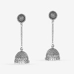 Buy Queen Be Oxidised Long Jhumkis - EV19057 - Purplle