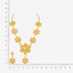 Buy Queen Be Multi Floral Princess Necklace Set - NM19009 - Purplle