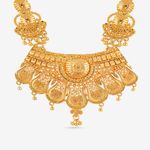 Buy Queen Be Gold Traditional Rani Haar Necklace Set - nm19025 - Purplle