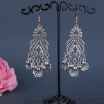 Buy Queen Be Oxidised Nature Motif Danglers - EP19002 - Purplle