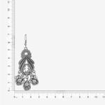 Buy Queen Be Oxidised Nature Motif Danglers - EP19002 - Purplle