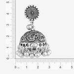 Buy Queen Be Oxidised Circle Design Jhumkis - EP19008 - Purplle