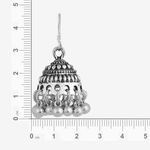 Buy Queen Be Oxidised Delicate Jhumkis - EP19009 - Purplle