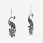 Buy Queen Be Oxidised Peacock Twist Danglers - EP19018 - Purplle
