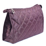 Buy Bonjour Paris Coat Me Women's Multi Purpose Makeup Bag / Vanity Pouch / Travel Kit / Cosmetic Bag Organiser (Brown)VPB25-BR - Purplle