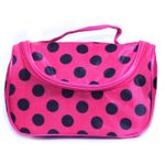 Buy Bonjour Paris Coat Me Women's Multi Purpose Vanity Case / Cosmetic Pouch / Makeup Travel Organiser Kit - Geometric Rani Pink - Purplle
