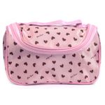 Buy Bonjour Paris Coat Me Women's Multi Purpose Vanity Case / Cosmetic Pouch / Makeup Travel Organiser Kit - Baby Pink - VPB21-BABY PINK - Purplle