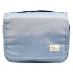 Buy Bonjour Paris Coat Me Premium Multi Purpose Makeup Bag / Travel Case Unisex - Light Blue - Purplle