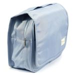 Buy Bonjour Paris Coat Me Premium Multi Purpose Makeup Bag / Travel Case Unisex - Light Blue - Purplle