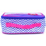 Buy Bonjour Paris Coat Me Ladies Multi Purpose Cosmetic Pouch / Makeup Kit - Blue - Purplle
