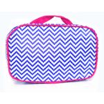 Buy Bonjour Paris Coat Me Ladies Multi Purpose Cosmetic Pouch / Makeup Kit - Blue - Purplle