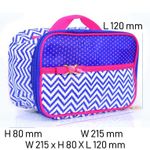 Buy Bonjour Paris Coat Me Ladies Multi Purpose Cosmetic Pouch / Makeup Kit - Blue - Purplle