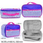 Buy Bonjour Paris Coat Me Ladies Multi Purpose Cosmetic Pouch / Makeup Kit - Blue - Purplle