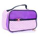 Buy Bonjour Paris Coat Me Ladies Multi Purpose Cosmetic Pouch / Makeup Kit - Purple - Purplle