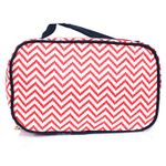 Buy Bonjour Paris Coat Me Ladies Multi Purpose Cosmetic Pouch / Makeup Kit - Red - Purplle