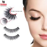 Buy Bronson Professional Eyelashes 58 - Purplle