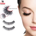 Buy Bronson Professional Eyelashes 63 - 1 Pc - Purplle