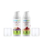 Buy Mamaearth Natural Radiance Day Cream And Overnight Repair Face Cream - Purplle