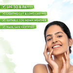 Buy Mamaearth Ultra Light Indian Sunscreen with Carrot Seed, Turmeric, and SPF 50 PA+++ for Sun Protection - 80 g - Purplle