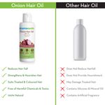 Buy Mamaearth Onion Oil For Hair Regrowth & Hair Fall Control With Redensyl (150 ml) - Purplle