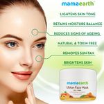 Buy Mamaearth Skin Lightening & Brightening Combo Ubtan Face Mask (100 ml) + Ubtan Face Wash (100ml) With Turmeric & Saffron - Purplle