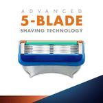 Buy Gillette Fusion Shaving Blades- Pack of 6 (cartridges) - Purplle