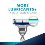 Buy Gillette Mach Turbo 3 Shaving Blades- Pack of 6 (Cartridges) - Purplle