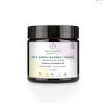 Buy Juicy Chemistry Rice , Camellia & Sweet Orange -Organic Face Scrub-Revitalizing Tan Removal Scrub - Purplle
