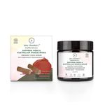 Buy Juicy Chemistry Saffron, Rose & Australian Sandalwood-Organic Face Scrub-Skin Brightening and Rejuvenating Scrub - Purplle