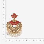 Buy Queen Be Traditional Enameled Chandbalis, Baby Pink - EV19063 - Purplle