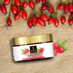 Buy Good Vibes Rosehip Skin Glow Face Scrub | Cleansing, Moisturizing | With Almond Oil | No Parabens, No Sulphates, No Mineral Oil (50 g) - Purplle