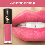 Buy Purplle Ultra HD Matte Mini Liquid Lipstick, Purple - My First Road Trip 12 | Highly Pigmented | Non-drying | Long Lasting | Easy Application | Water Resistant | Transferproof | Smudgeproof (1.6 ml) - Purplle