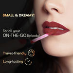 Buy Purplle Ultra HD Matte Mini Liquid Lipstick, Brown - My First Trek 25 | Highly Pigmented | Non-drying | Long Lasting | Easy Application | Water Resistant | Transferproof | Smudgeproof (1.6 ml) - Purplle