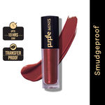 Buy Purplle Ultra HD Matte Mini Liquid Lipstick, Brown - My First Trek 25 | Highly Pigmented | Non-drying | Long Lasting | Easy Application | Water Resistant | Transferproof | Smudgeproof (1.6 ml) - Purplle