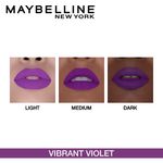 Buy Maybelline New York Color Sensational Creamy Matte Lipstick - Vibrant Violet 681 (3.9 g) - Purplle