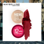 Buy Maybelline New York Color Sensational Creamy Matte Lipstick,612 Cherry Chic (3.9 g) - Purplle