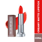 Buy Maybelline New York Color Sensational Creamy Matte Lipstick - Firecracker Red 633 (3.9 g) - Purplle