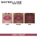 Buy Maybelline New York Color Sensational Creamy Matte Lipstick - Lively Violet 636 (3.9 g) - Purplle