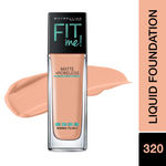 Buy Maybelline New York Fit Me Matte+Poreless Liquid Foundation - Natural Tan 320 (30 ml) - Purplle