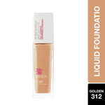 Buy Maybelline New York Super Stay Full Coverage Foundation - Golden 312 (30 ml) - Purplle