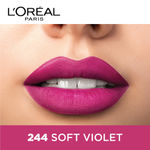 Buy L'Oreal Paris Color Riche Moist Matte Lipstick - Soft Violet 244 (3.7 g) - Purplle