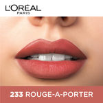 Buy L'Oreal Paris Color Riche Moist Matte Lipstick - Rouge A Porter 233 (3.7 g) - Purplle